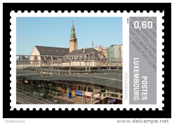 Luxembourg (Meng Post) 2012 No. 27 Central Railway Station MNH ** - Unused Stamps