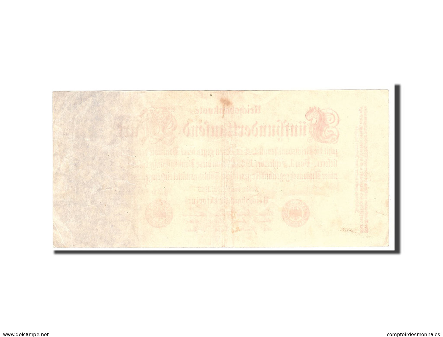 Billet, Allemagne, 500,000 Mark, 1923, 1923-07-25, KM:92, TTB - 500.000 Mark