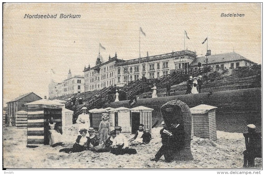 Nordseebad Borkum - Badeleben - Borkum