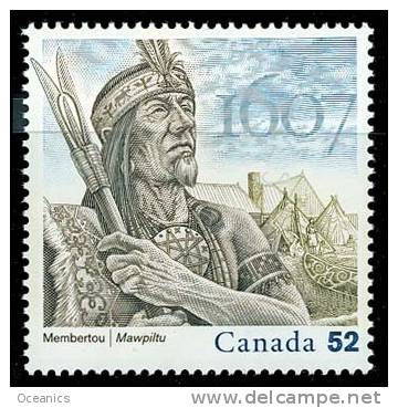 Canada (Scott No.2226 - Chef Membertou / Chief Membertou) [**] - Ungebraucht