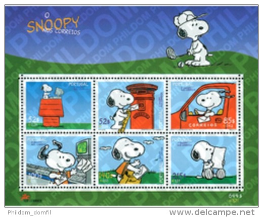 Ref. 88405 * MNH * - PORTUGAL. 2000. SNOOPY ON MAIL . SNOOPY EN EL CORREO - Golf