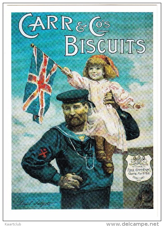 CARR'S Biscuits  - Carr & Co's - England - Reclame