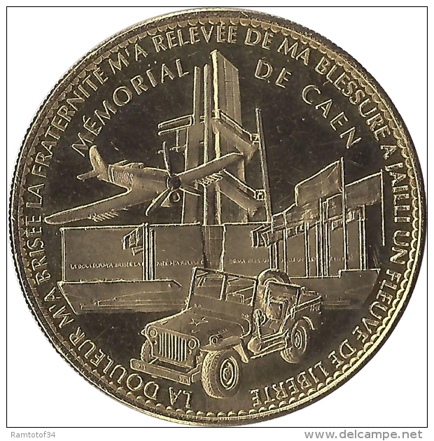 2006 AB124 - MEMORIAL DE CAEN 2 - Jeep Et L'Avion / ARTHUS BERTRAND - Non-datés