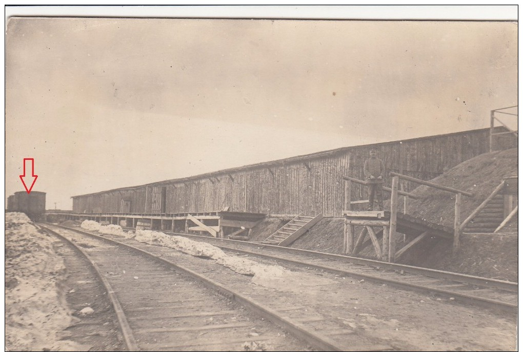 ABELI  BAHNHOF CARTE PHOTO ALLEMANDE - Latvia