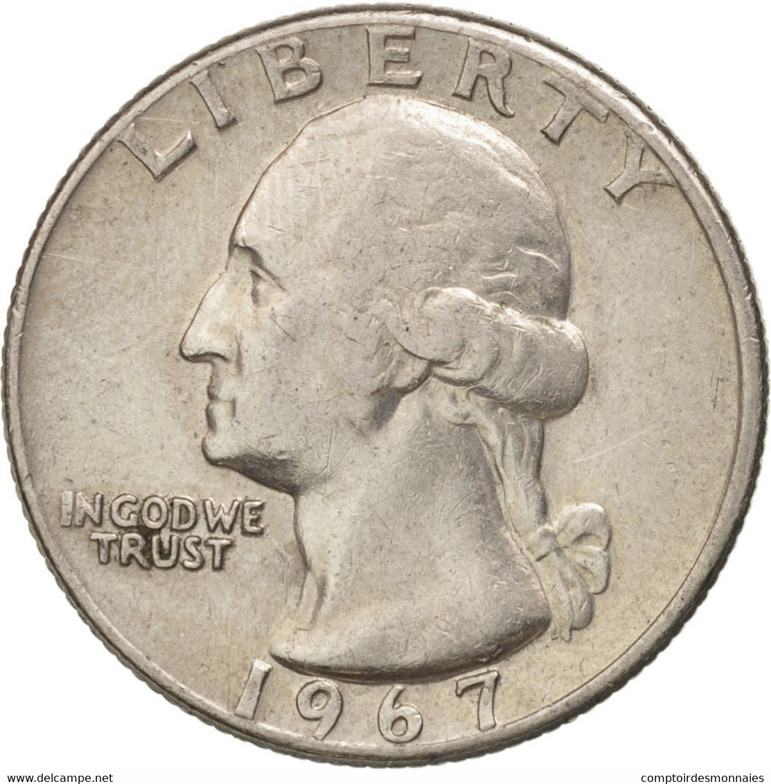 Monnaie, États-Unis, Washington Quarter, Quarter, 1967, U.S. Mint - 1932-1998: Washington