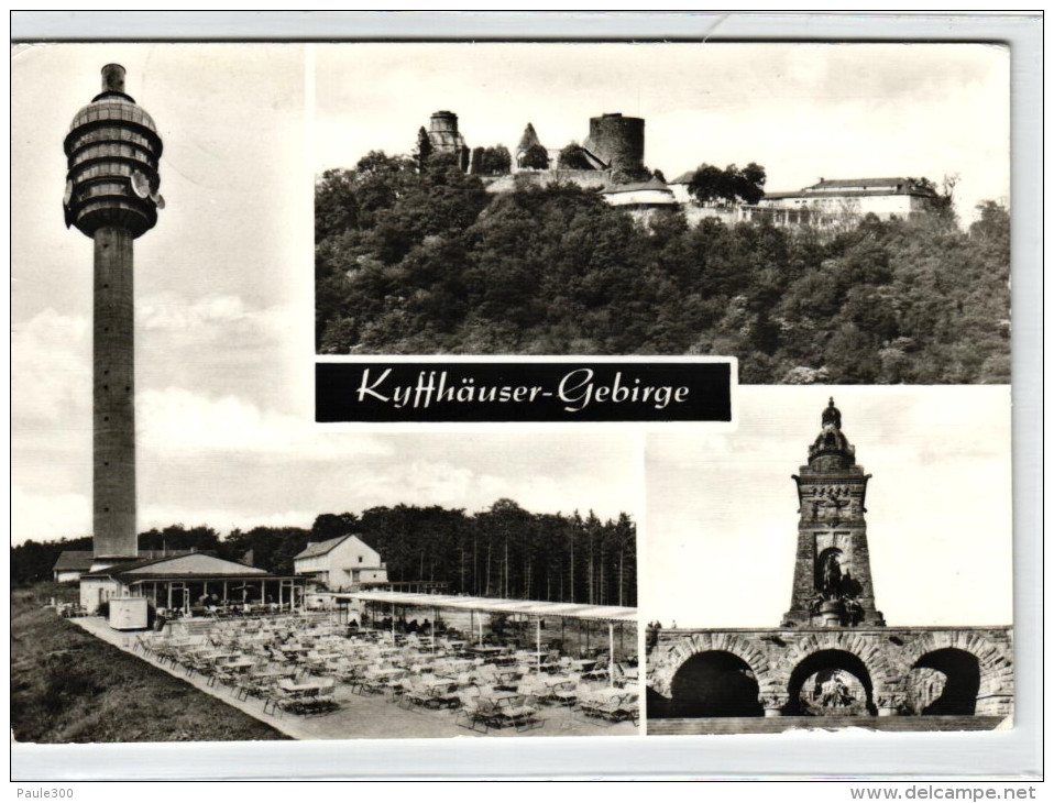 Kyffhäuser - Gebirge - Mehrbildkarte DDR - Kyffhäuser