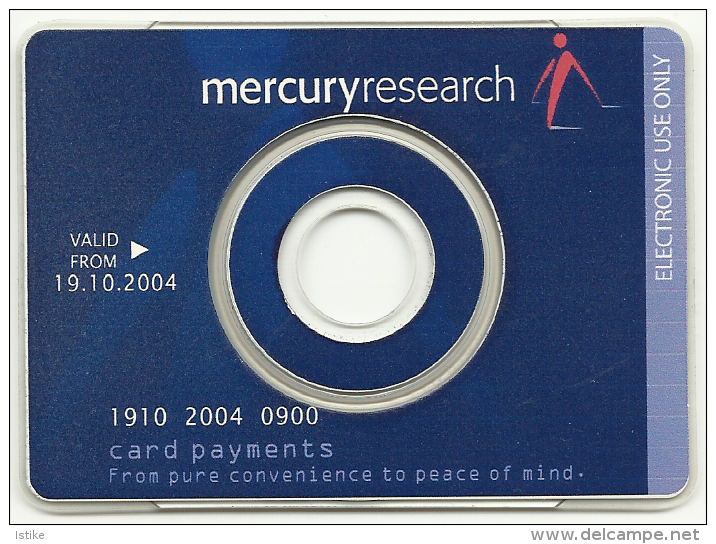 Mercuryresearch, Card, CD-R 50 MB G 001, 2004. - Other & Unclassified