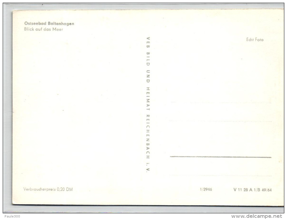Ostseebad Boltenhagen - Blick Auf Das Meer - Boltenhagen