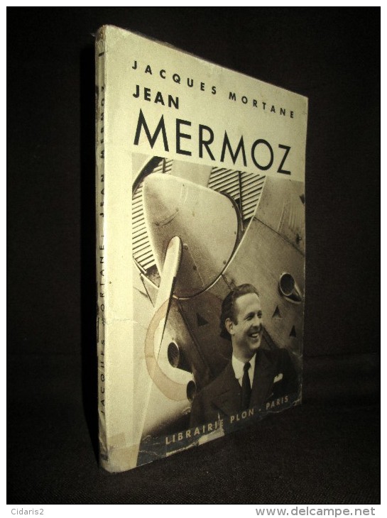 "Jean MERMOZ" MORTANE Biographie Aviation Plane Avion Flugwesen Flugzeug Traversée Atlantique 1937 ! - Biographien