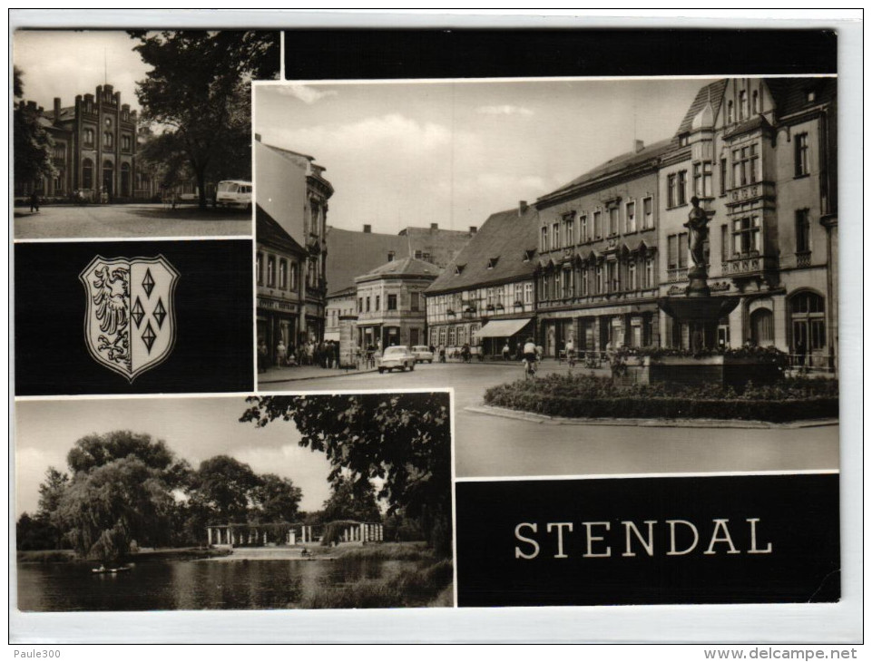 Stendal - Mehrbildkarte 2 DDR - Stendal