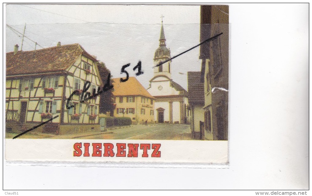 SIERENTZ (68) Eglise Saint Martin (petit Cran à Droite) - Otros & Sin Clasificación