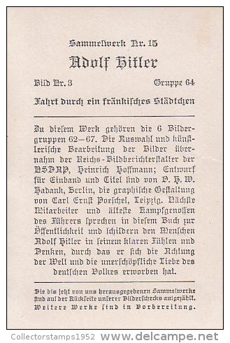 38608- ALBUM NR 15, PICTURE NR 3, GROUP NR 64, ADOLF HITLER - Histoire