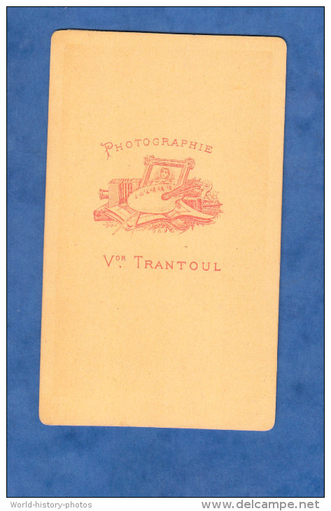 Photo Ancienne CDV Vers 1880 - TOULOUSE ? - Portrait Notable Chapeau Canne Mode Pose Man - Photographie Victor Trantoul - Anciennes (Av. 1900)