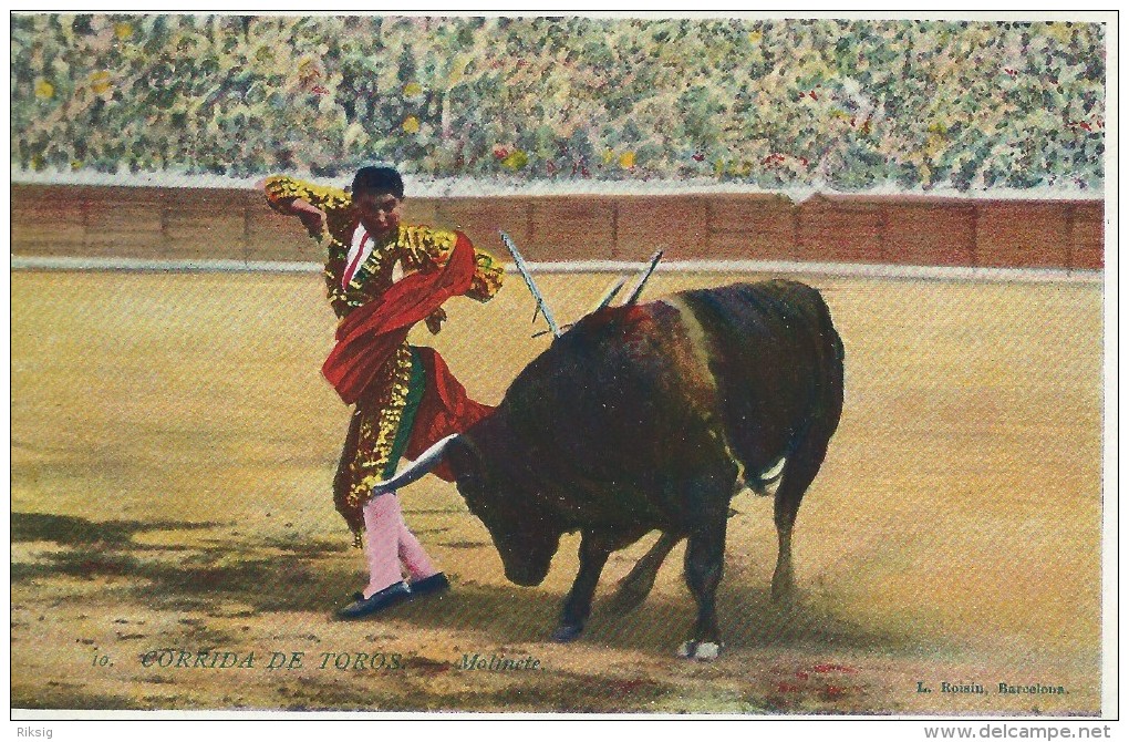 Corrida De Toros.  Molinete    # 04942 - Corrida