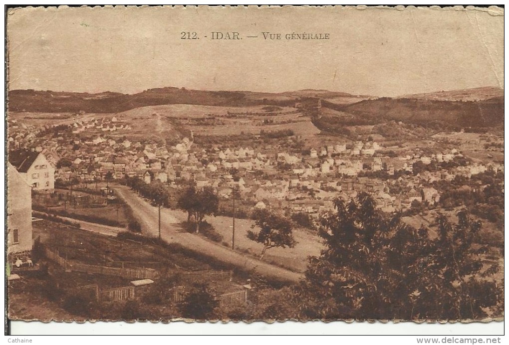 ALLEMAGNE . IDAR  . VUE GENERALE - Idar Oberstein