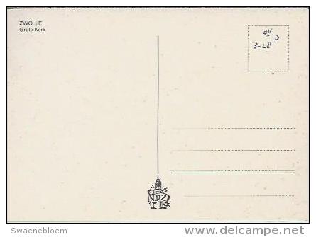NL.- Zwolle. Grote Of St. Michaëlskerk. 2 Scans. - Zwolle