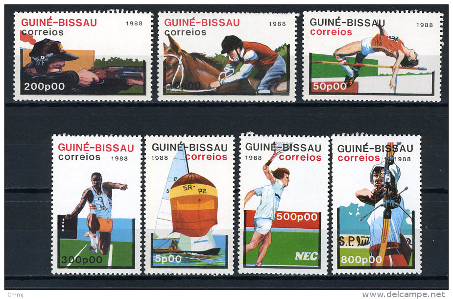 1988 - GUINEA BISSAU - Mi. Nr. 935/941 - NH - (IBE1385000011......E) - Guinea-Bissau