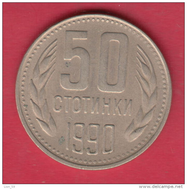 F6626 / - 50 Stotinki - 1990 - Bulgaria Bulgarie Bulgarien Bulgarije - Coins Monnaies Munzen - Bulgaria