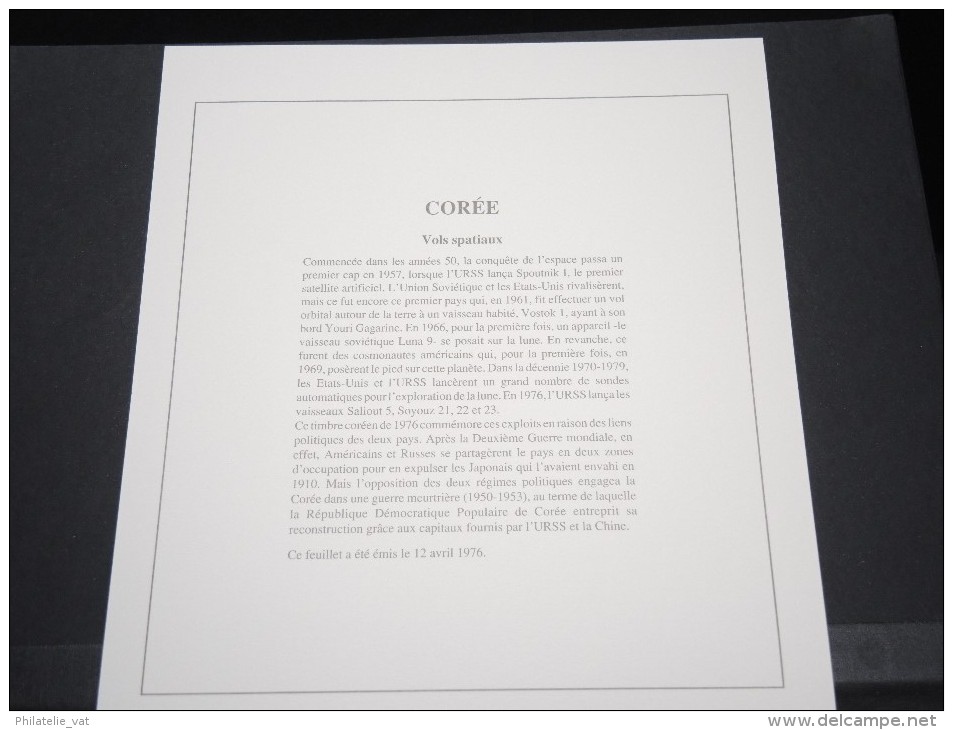 COREE -  Bloc Luxe Avec Texte Explicatif - Belle Qualité - À Voir -  N° 11534 - Corea (...-1945)