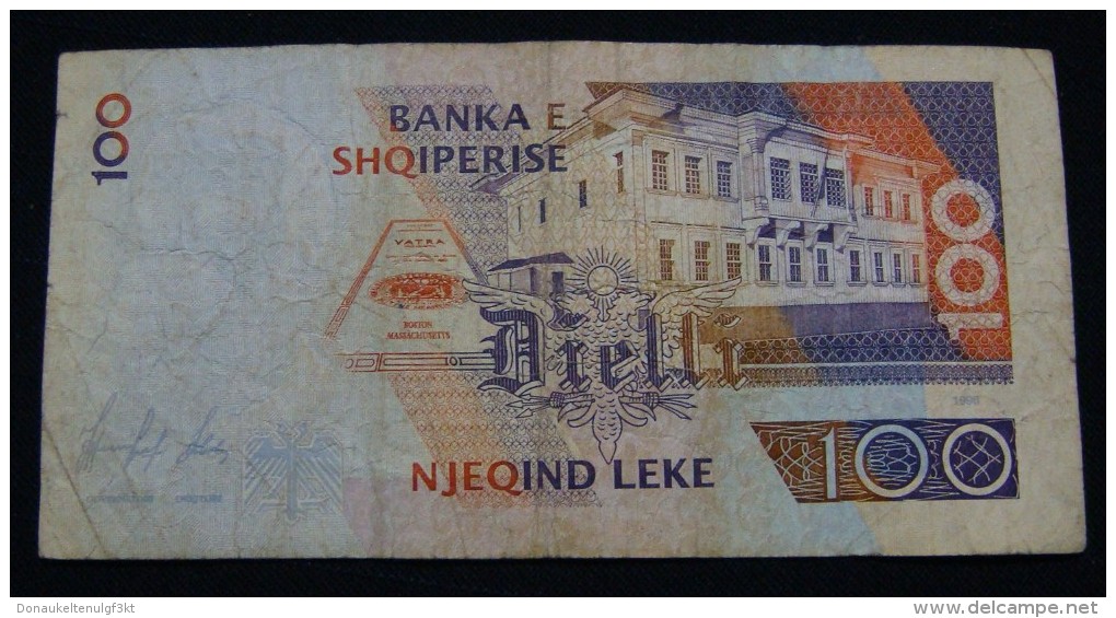 ALBANIA 100 LEK 1996 VF, SERIAL# LP - 737692 - Albania