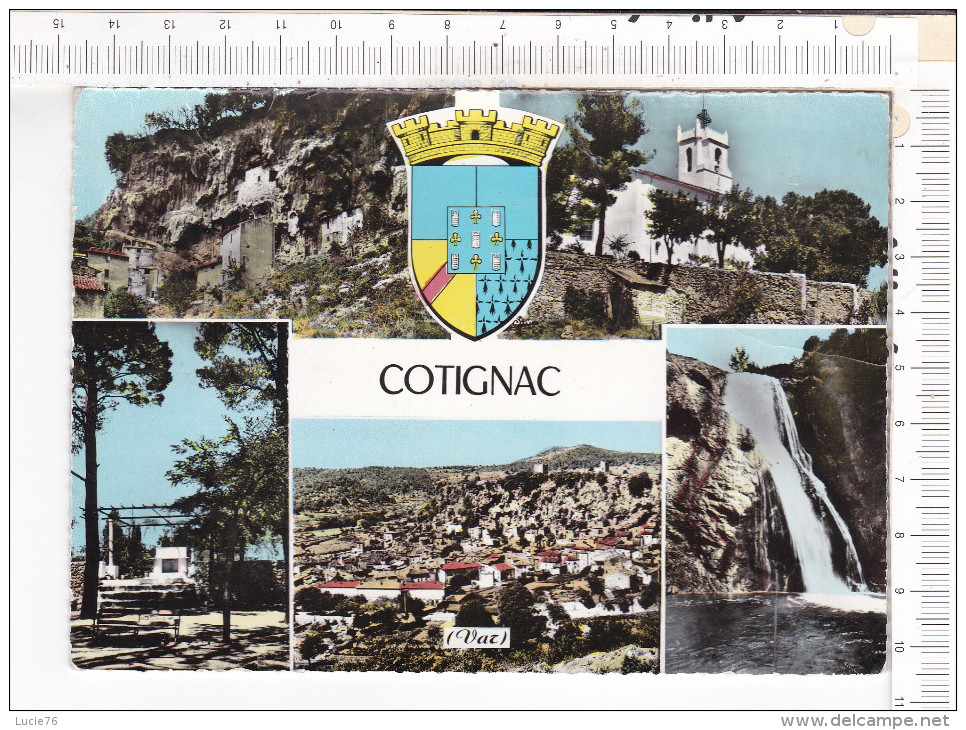 COTIGNAC   -  5  Vues - Cotignac
