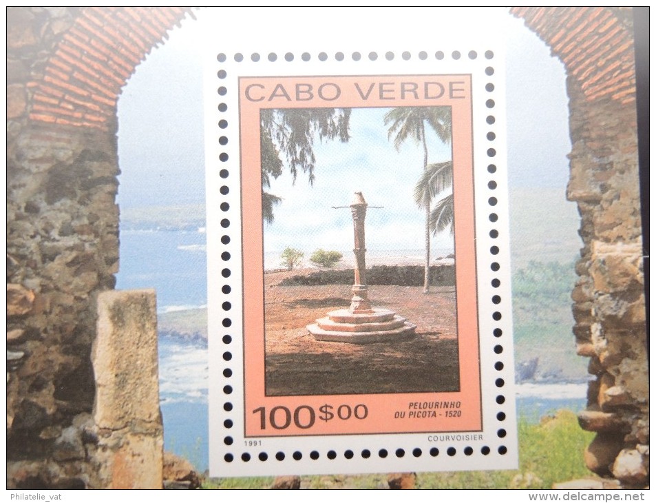 CAP VERT -  Bloc Luxe Avec Texte Explicatif - Belle Qualité - À Voir -  N° 11554 - Cape Verde