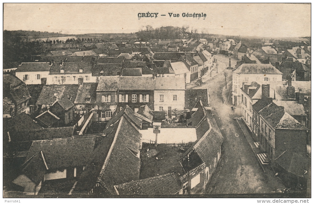 CRECY EN PONTHIEU - Vue Générale - Crecy En Ponthieu