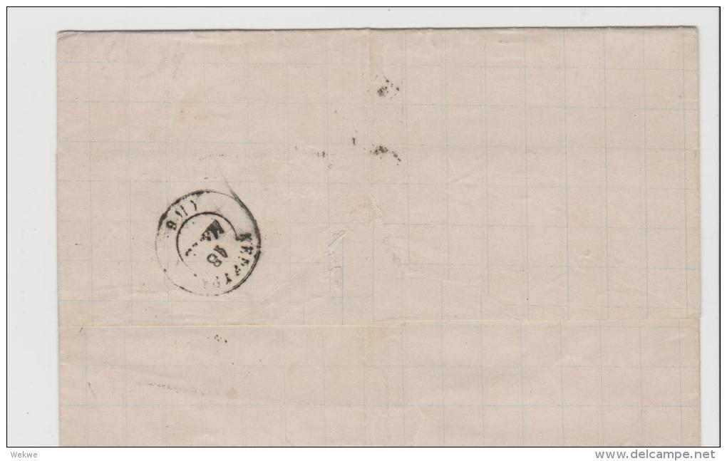 Gr-H013 /  GRIECHENLAND - Cefalonia 1872 Mit 5 Und 20 Lepta - Covers & Documents