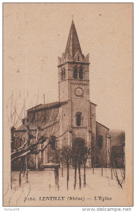 69 Lentilly L'église - Autres & Non Classés