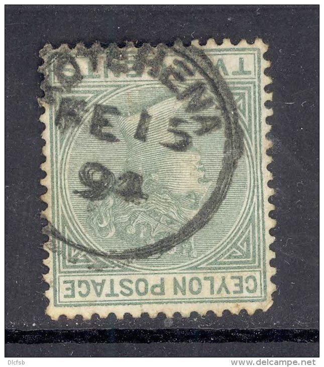 CEYLON, Postmark &acute;KOTAHENA&acute; On Q Victoria Stamp - Ceylon (...-1947)