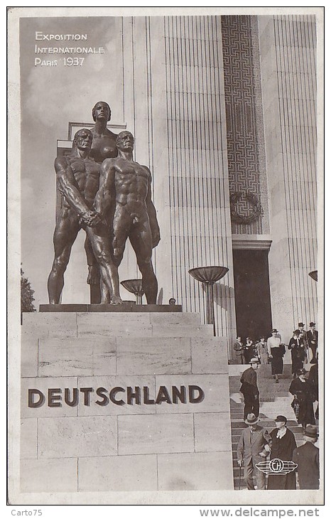 Exposition Internationale Paris 1937 - Sculpteur Arno Breker - Homme Nu - Expositions
