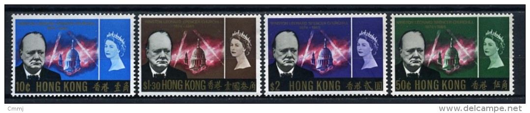 1965 -  HONG KONG - Catg. Mi.  218/221 - LH - (D11032016......) - Nuevos