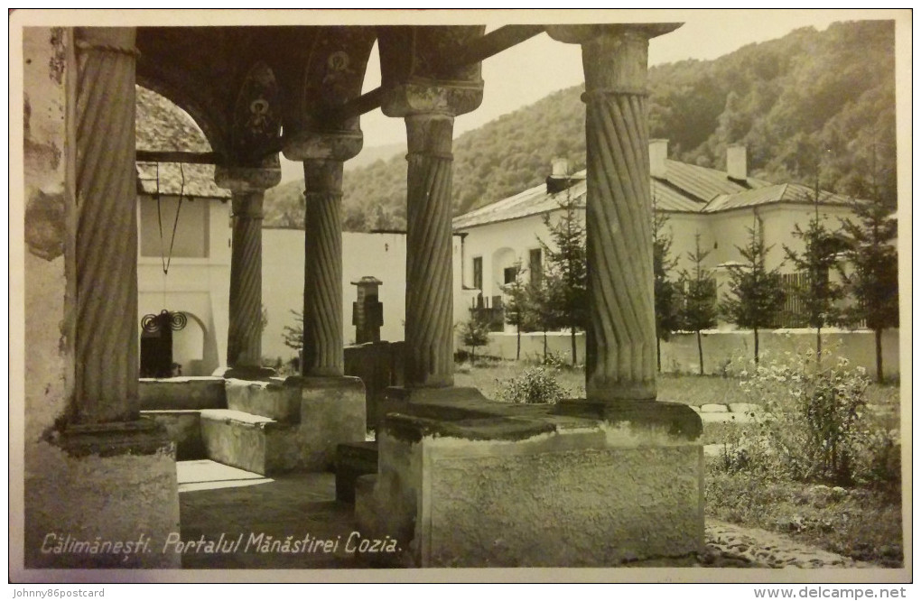 CALIMANESTI,PORTALUL MANASTIREI COZIA,1936,FOTO VESA,ROMANIA - Rumänien