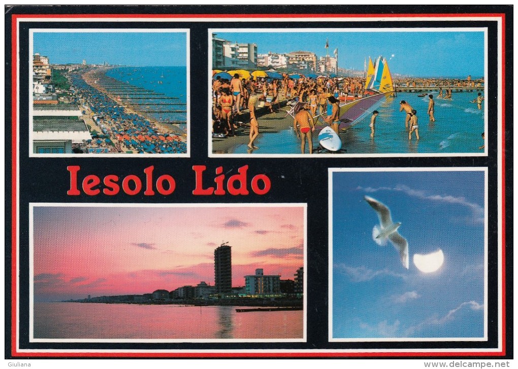 Jesolo Lido  - Cartolina X Zola Predosa (BO) Il 10.8.1991 - Altri & Non Classificati
