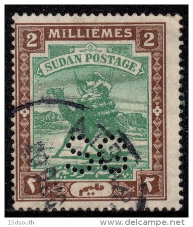 Sudan - 1915 Official 2m (o) # SG O13 - Sudan (...-1951)