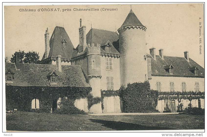 Chateau D' Orgnat Pres Chenerailles - Chenerailles