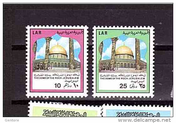 LIBYA 1973-77 Mosques Yvert Cat N° 460/61-658   Mint Never Hinged - Moscheen Und Synagogen