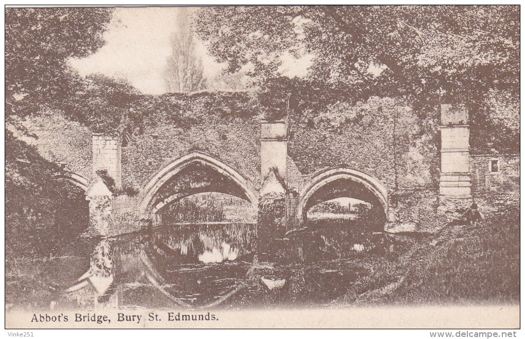 Suffolk - Abbot's Bridge, Bury St Edmunds Angleterre - Andere & Zonder Classificatie