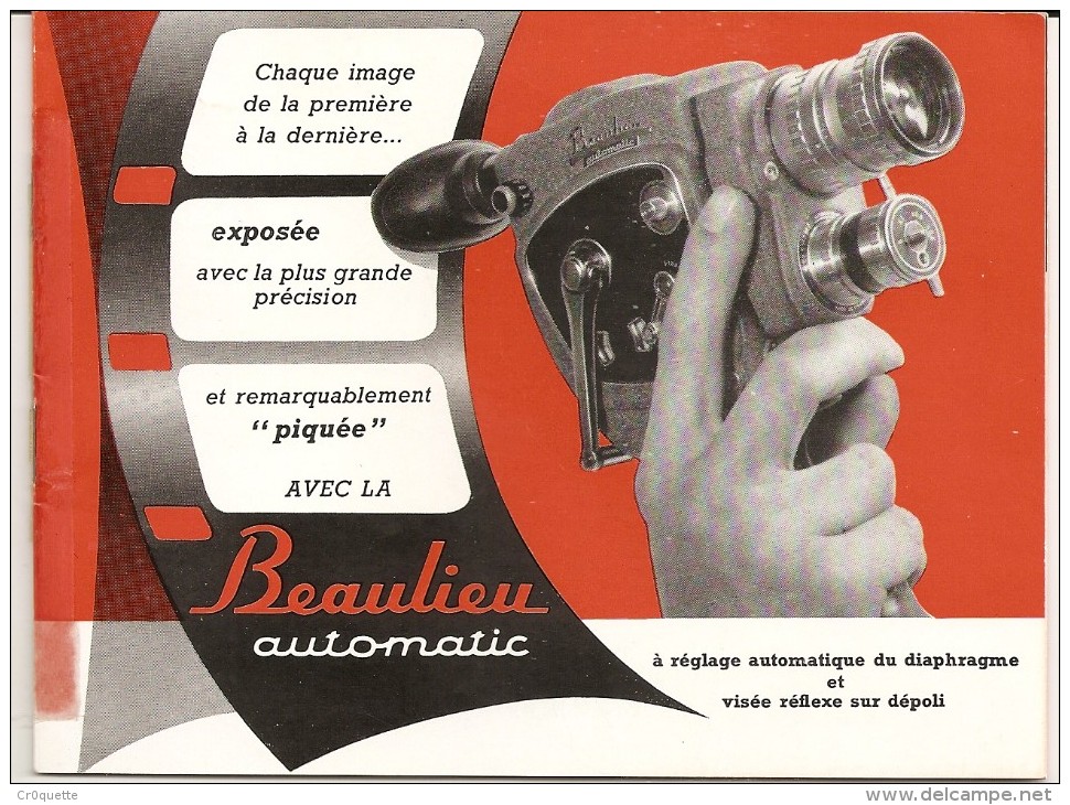 VIEILLE PUBLICITE CAMERA BEAULIEU AUTOMATIC - Other & Unclassified