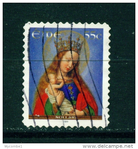 IRELAND  -  2009  Christmas  55c  Self Adhesive  Used As Scan - Usati