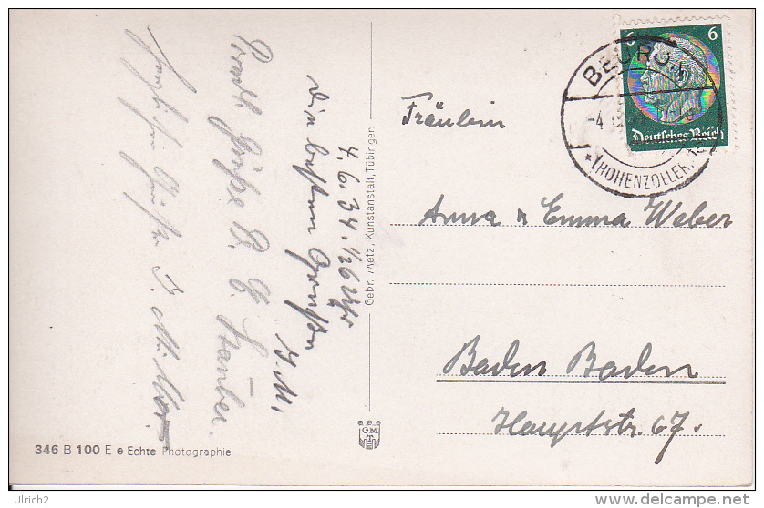 AK Beuron - Donautal - 1934 (21826) - Sigmaringen