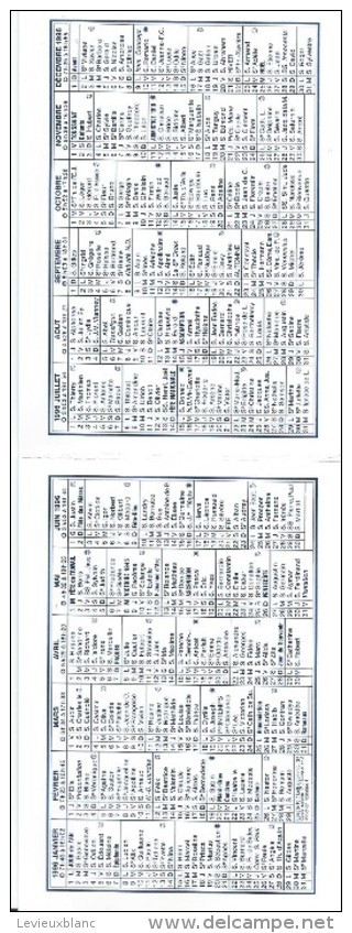 Calendrier De Poche/Sucrerie/Fun Bonbons/CLUSES//1996      CAL296 - Petit Format : 1991-00