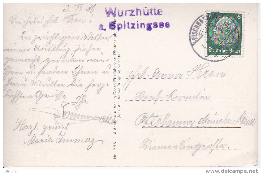 AK Valepper Almen Am Spitzingsee Geg. Stolzenberg - 1936 (21835) - Schliersee