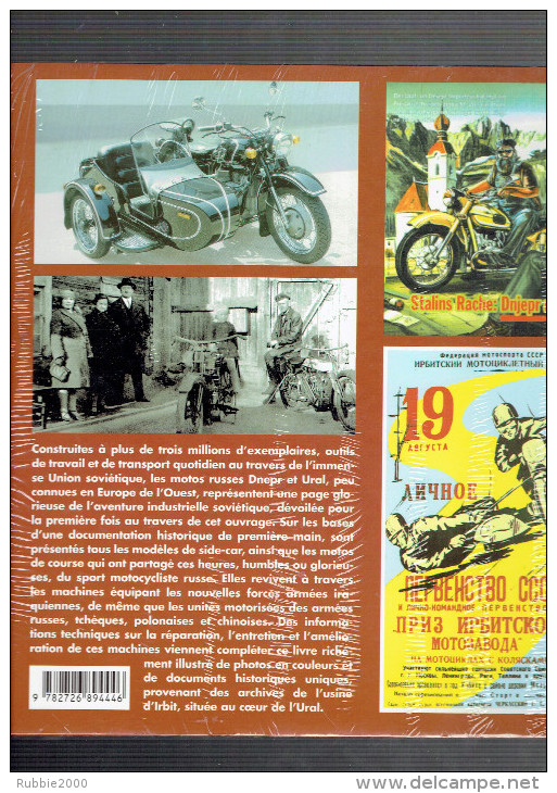 50 ANS DE MOTOS RUSSES 2005 URAL ET DNEPR PAR CONSTANTIN PARVULESCO - Moto