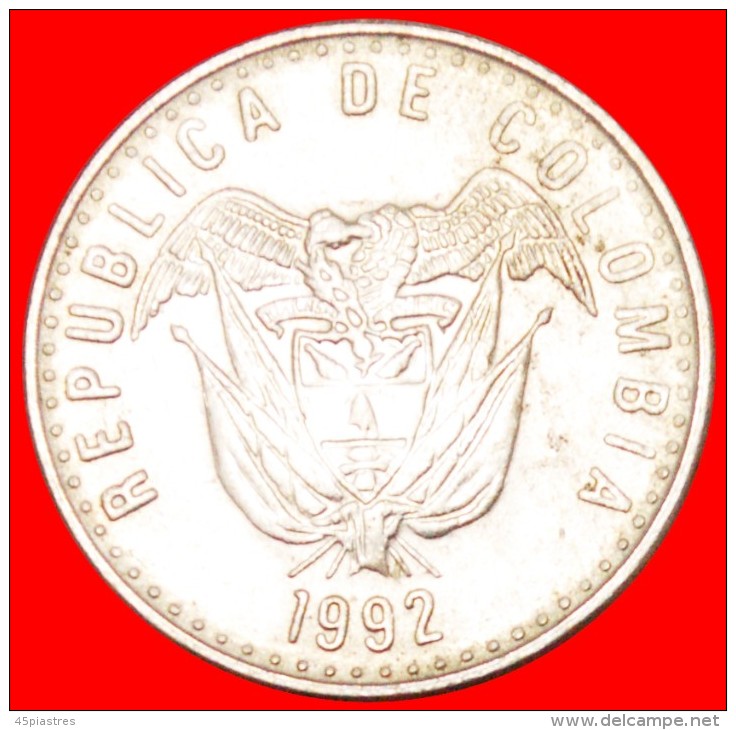§ SHIPS: COLOMBIA &#9733; 50 PESOS 1992! LOW START&#9733;NO RESERVE! - Colombie