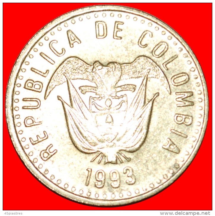 § SHIPS: COLOMBIA &#9733; 100 PESOS 1993! LOW START&#9733;NO RESERVE! - Colombia