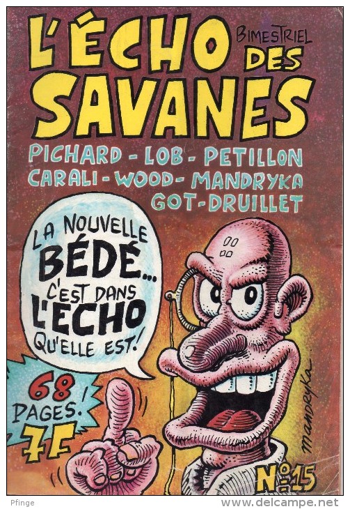 L'écho Des Savanes N°15 - L'Echo Des Savanes