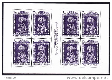 ** Tchéque République 1997 Mi 141, Le Feuille (MNH) - Blocks & Sheetlets