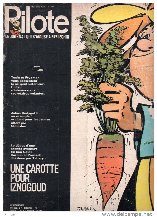 Pilote N°588,  1971 - Pilote