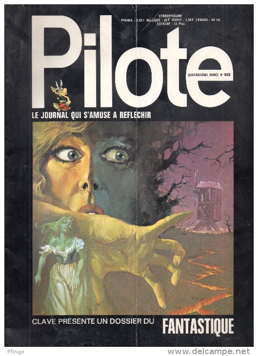 Pilote N°656,  1972 - Pilote